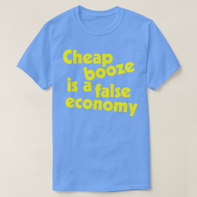 T-shirt Booze pas cher Drôle Christopher Hitchens Citation (Design devant)