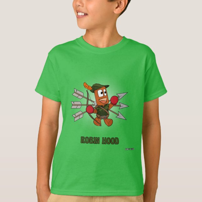 T-shirt Bopbot - Robin des Bois (Devant)