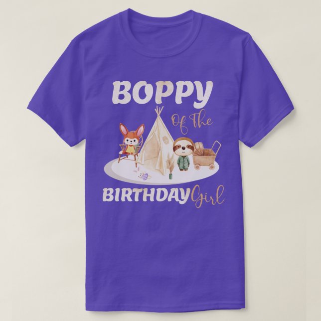 T-shirt Boppy Du Garçon D'Anniversaire (Design devant)