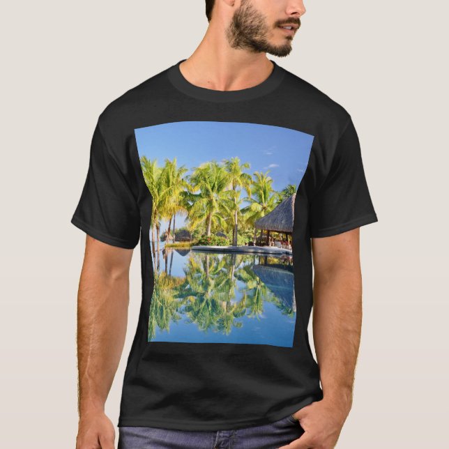 T-shirt Bora Bora Beach Bar (Devant)