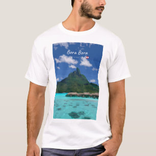 T-shirt Bora Bora, Polynésie française - Résort de Plage