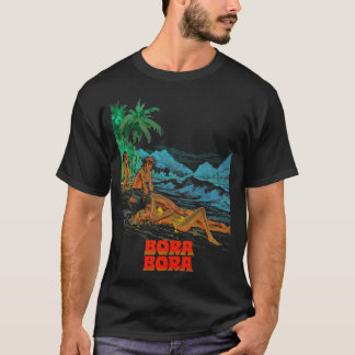 T-shirt BORA BORA Retro Cult Classic Fan Art