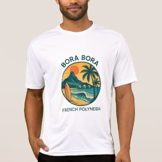 T-shirt Bora Bora Sérénité – Polynésie française tropicale