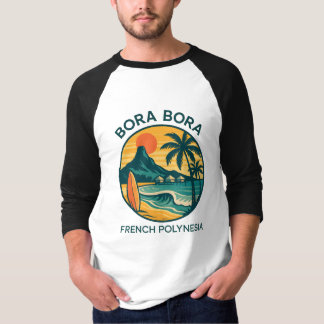 T-shirt Bora Bora Sérénité – Polynésie française tropicale