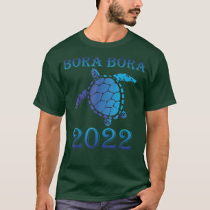 T-shirt Bora Bora Spring Break 2022 Famille de tortues de