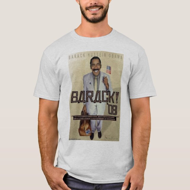 T-shirt Borat Obama (Devant)