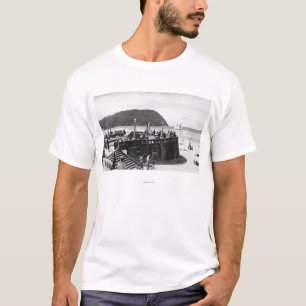 T-shirt Bord de la mer, revirement de l'Orégon et tête de