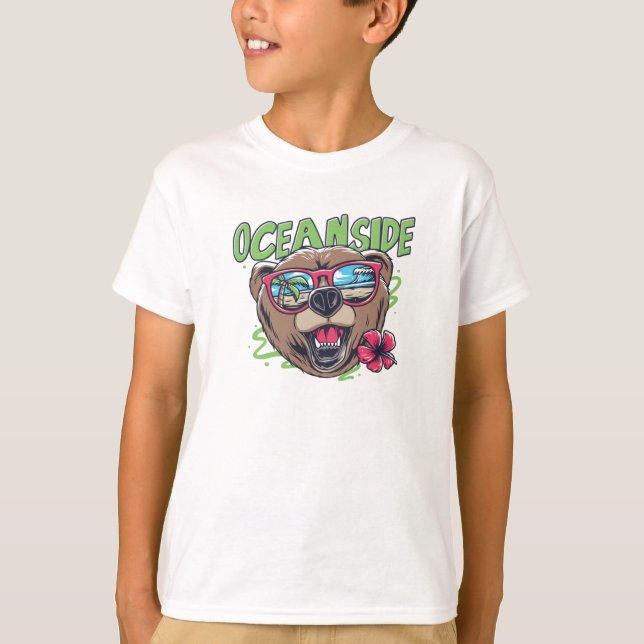 T-shirt Bord de mer (Devant)