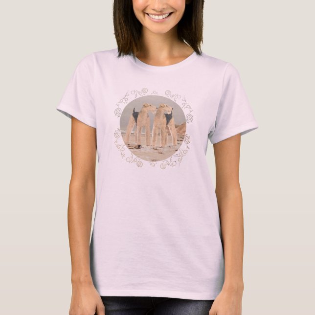 T-shirt Bord de mer brumeux (Devant)