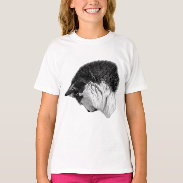 T-shirt Bord doux, humeur calme (Devant)