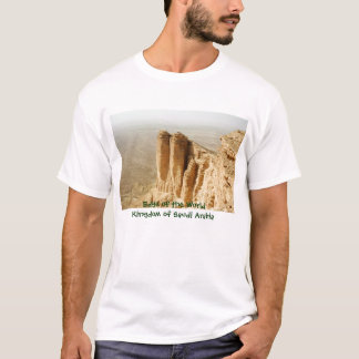 T-shirt Bord du monde, royaume de l'Arabie Saoudite