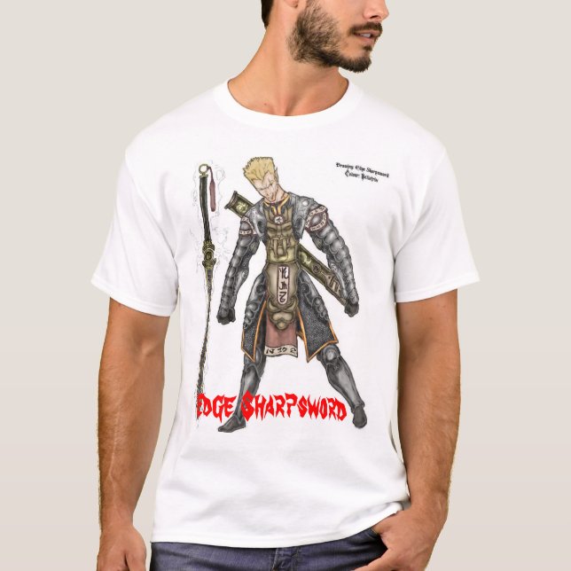 T-shirt Bord Sharpsword dans l'armure de démon (Devant)