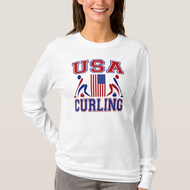 T-shirt Bordage des Etats-Unis (Devant)