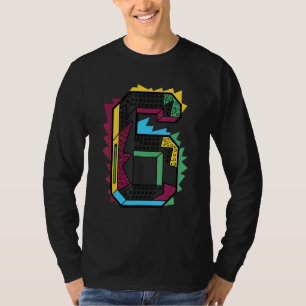 T-shirt Bordeaux 6s Tee Big 6 J Ordan Basket Hommes Femmes