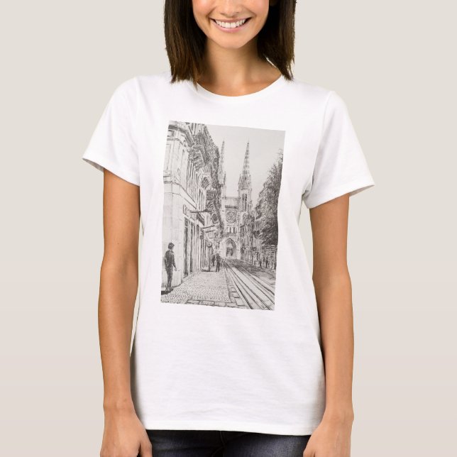 T-shirt Bordeaux France. Spire.2010 jumeau (Devant)