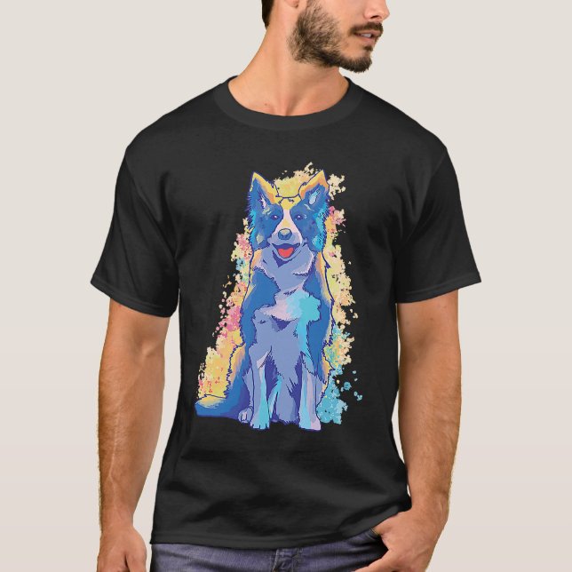 T-shirt Border Collie (Devant)