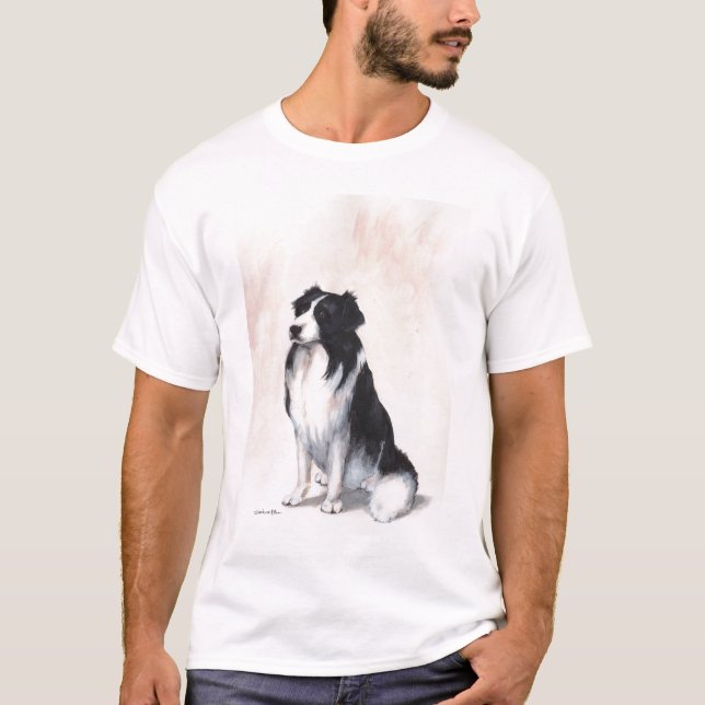 T-shirt Border collie (Devant)