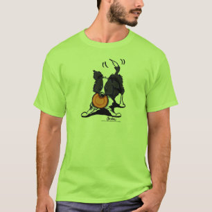 T-shirt Border collie au jeu