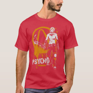 T-shirt Borderlands Psycho Graffiti Gaming PremiumriBlend 
