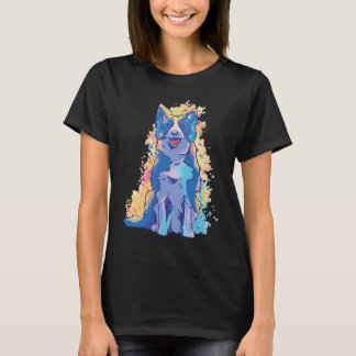 T-shirt Bordure Collie