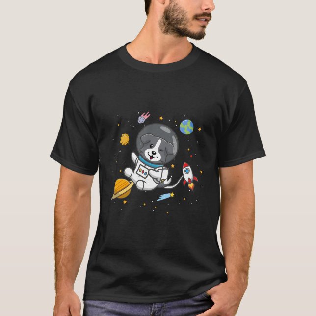 T-shirt Bordure Collie (Devant)