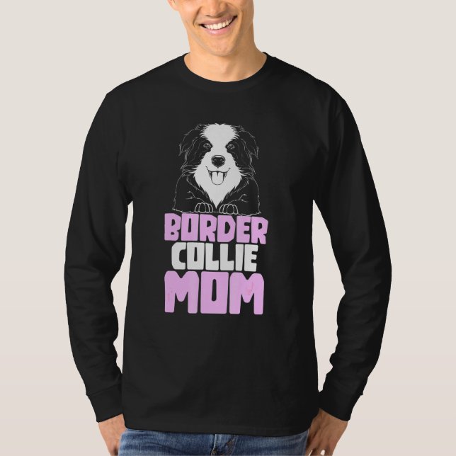 T-shirt Bordure Collie Maman Chien Bordure Collie (Devant)