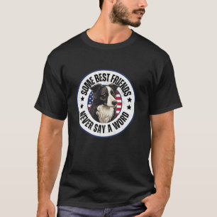 T-shirt Bordure Collie Propriétaire Certains meilleurs ami