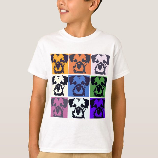 T-shirt Bordure Terrier (Devant)