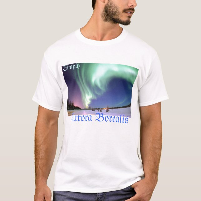 T-shirt Borealis de l'aurore (Devant)