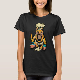 T-shirt Bored Porte-Chien Non Inspiré Avec Cupcakes Et Bak