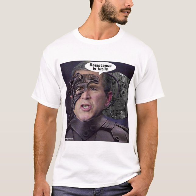 T-shirt borg de buisson (Devant)