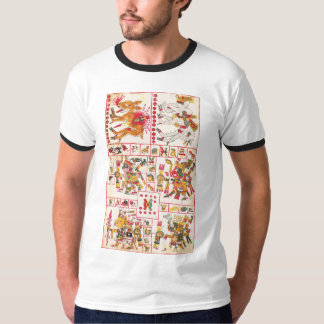 T-shirt Borgia Codex Tonalámatl – Book of Destinies, ancie