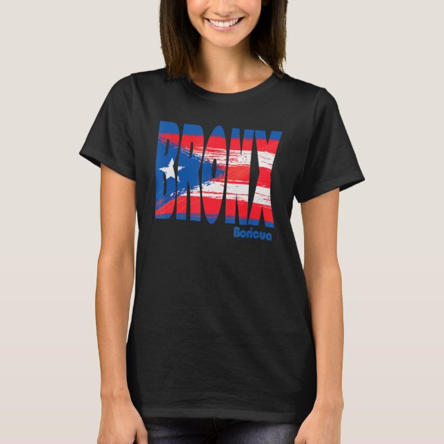 T-shirt Boricua Roots Porto Rico Pride PR Bronx Puerto Ri (Devant)