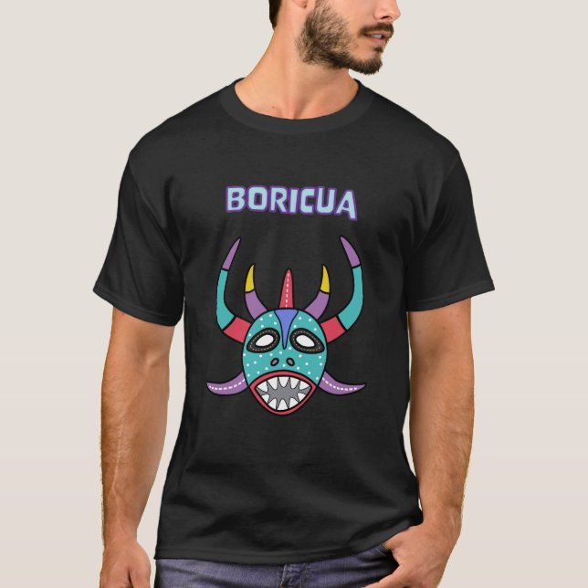 T-Shirt Boricua Vejigante (Devant)