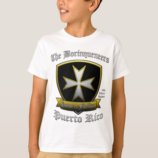 T-shirt Borinqueneers (Devant)
