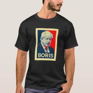 T-shirt Boris Johnson British Politics Retro