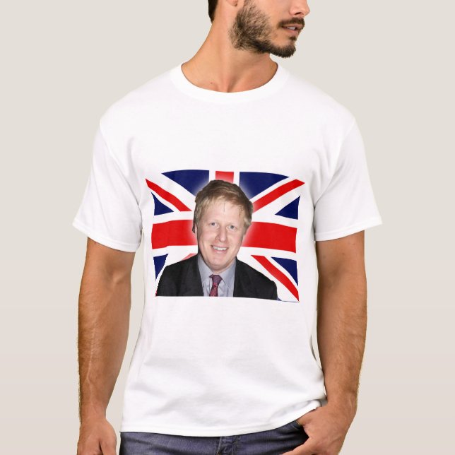 T-shirt Boris Johnson Premier ministre (Devant)