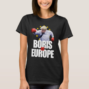 T-shirt Boris Johnson Shirt BORIS contre EUROPE Pro Brexit
