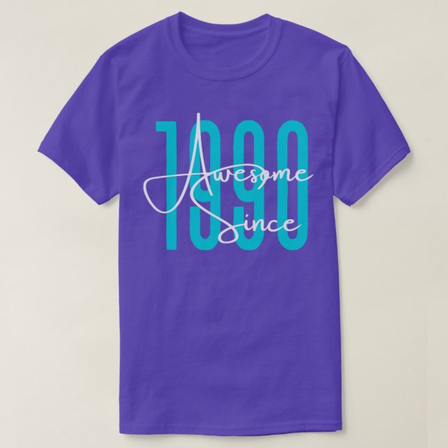T-shirt Born en 1990 (Design devant)