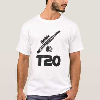 T-shirt Born For T20 Cricket Graphic Tee