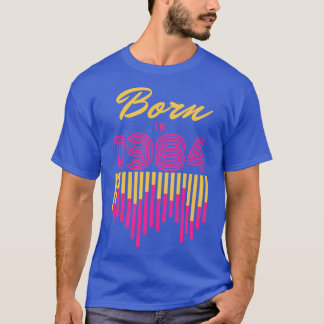 T-shirt Born in 19841