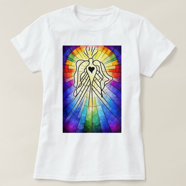T-shirt "Born of light and Healing" (Design devant)