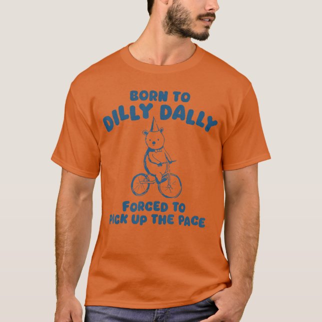 T-shirt Borno Dilly Dally Forcedo Pick Uphe Peace garçon (Devant)