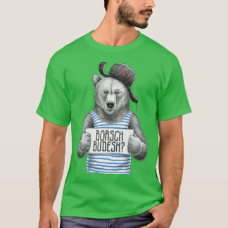 T-shirt Borsch Bouddhiste ami de la famille
