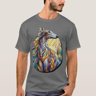 T-shirt Borzoi drôle