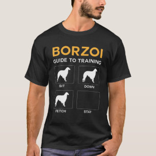 T-shirt Borzoi Guide Pour L'Entraînement Dog Obedience Do