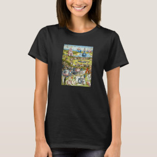 T-shirt Bosch Le Jardin Des Délices Terriens 2 Pour Artist