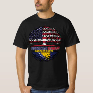 T-shirt Bosnie Bosnie États-Unis États-Unis États-Unis Arb
