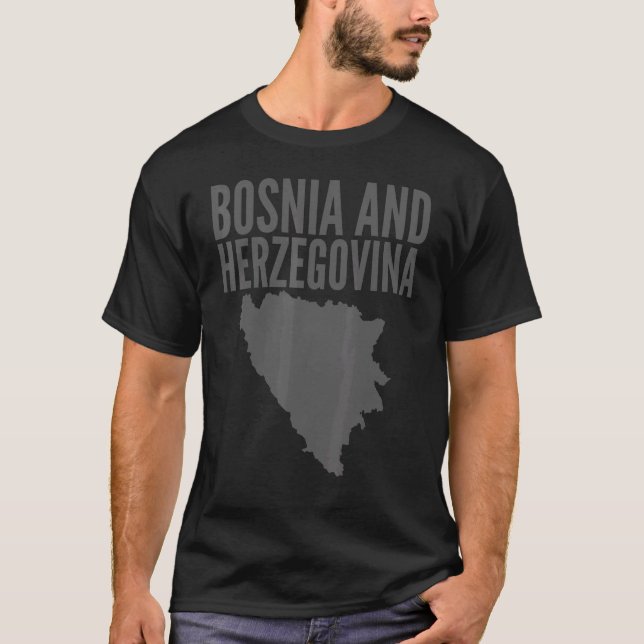 T-shirt Bosnie-Herzégovine (Devant)