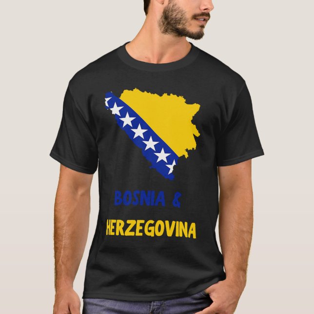 T-SHIRT BOSNIE-HERZÉGOVINE (Devant)